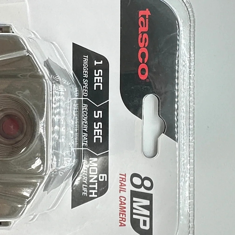 Tasco 8MP Trail Camera 720p Video 1s Trigger Speed Brown Model 119271CW NEW